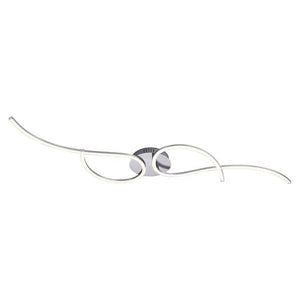 B-Ware Leuchten Direkt LED-Deckenlampe Tyler Deckenlicht dimmbar stahl SIEHE TEXT