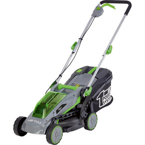 B-Ware LUX-TOOLS Akku-Rasenmäher A-RM-1x20/33 Mäher 20 V 4 Ah Lithium-Ionen Akku 35 l