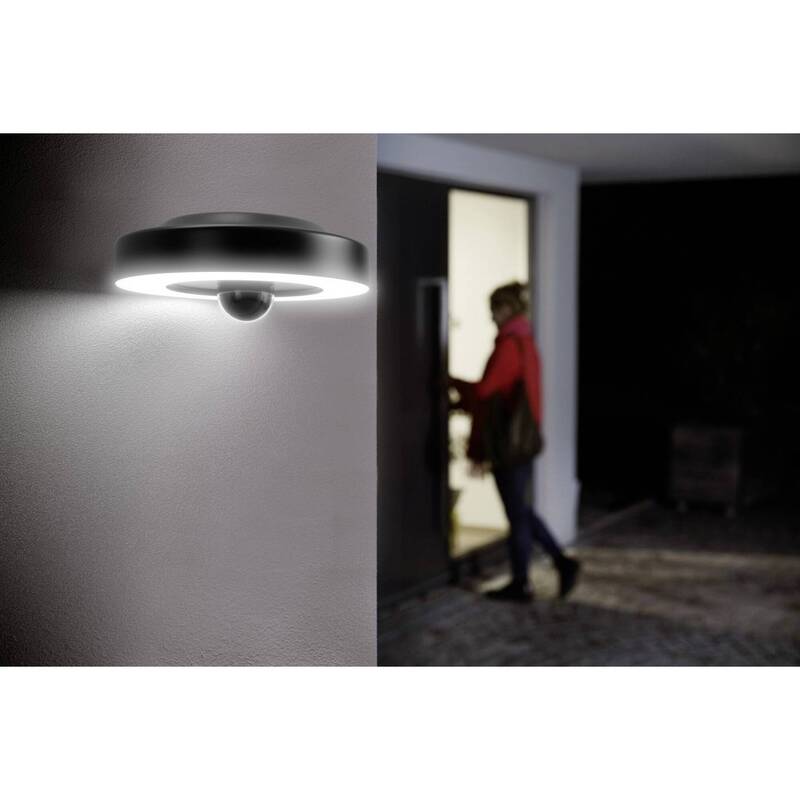 OSRAM SMART+ Wifi LED-Außenkamera CIRCLE, grafit Sensor IP44 Kamera - 4099854474811