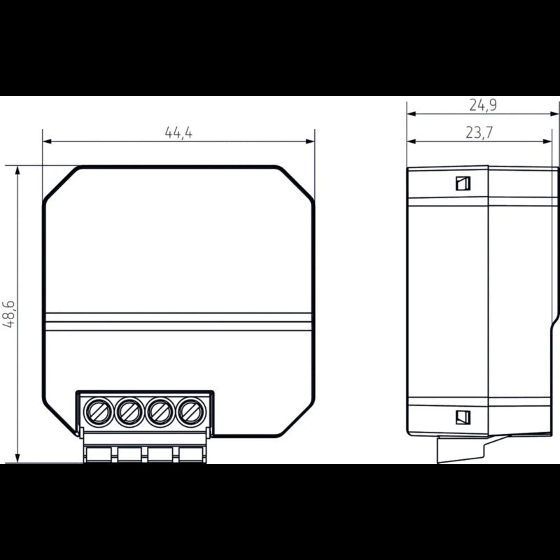 Theben Schaltaktor DALI-2 1500W Unterputz Schaltrelais Smart Home 230V AC - 4003468491560