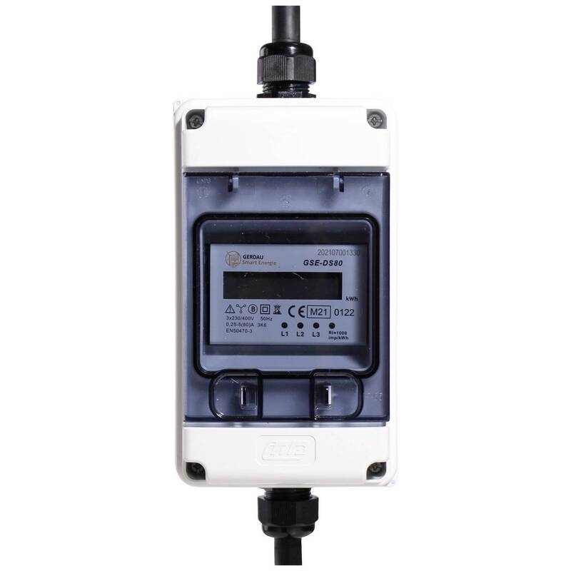 Counttec EC332C Mobiler Stromzähler Drehstromzähler digital 32 A MID-konform: Ja - 4026576033200
