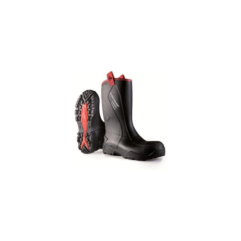 Dunlop Sicherheitsstiefel PUROFORT+ RUGGED FULL SAFETY S5 Gr. 44 Herren schwarz - 8713197044963