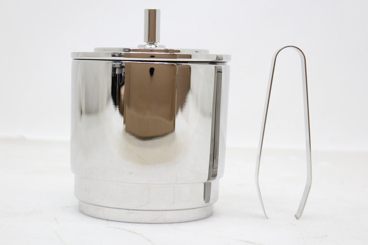 Georg Jensen Manhattan Eimer Eiswürfelbehälter Eiseimer Zange SIEHE TEXT/FOTO - 5705145253247
