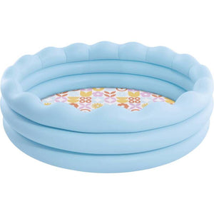B-Ware Intex Kinderplanschbecken Wavy Edge Pool hellblau 575l für Kinder ab 3 Jahren