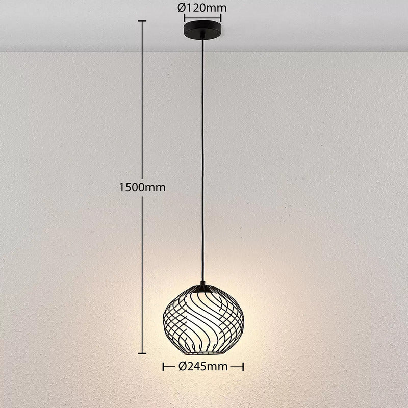 Lindby Cedrice Käfig Pendelleuchte Pendellampe Hängeleuchte Leuchte Esszimmer492 - 4251096569957