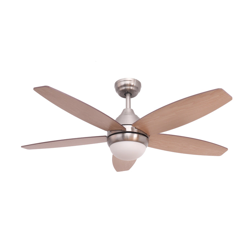 Lindby Deckenventilator Ventilator LED Klasika weiß holz hell leise DC 106 cm - 4251911779950