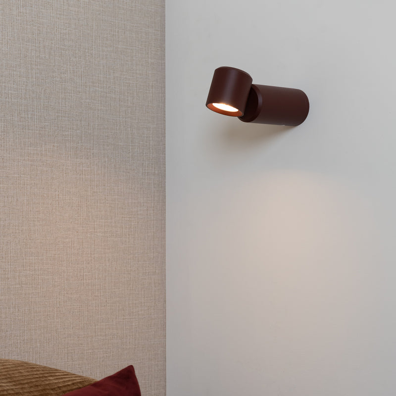 It´s about Romi Tischlampe Milan LED dimmbar dunkelrot Touchdimmer 19cm Leuchte - 8716248097772