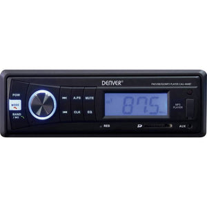 B-Ware Denver Autoradio Bluetooth Freisprecheinrichtung CAU-444BT Schwarz MP3 USB SD