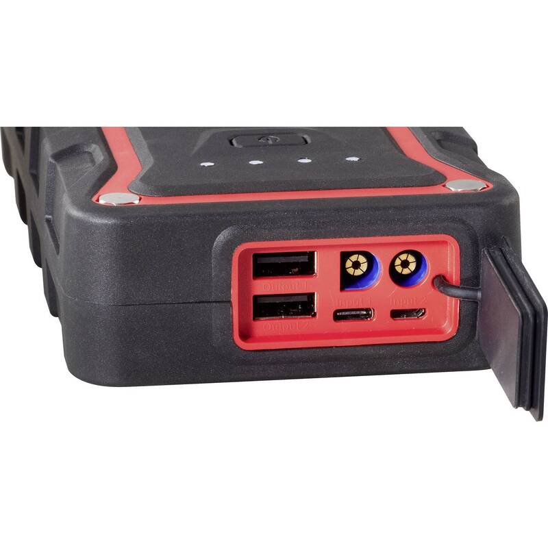 Voltcraft Schnellstartsystem 1000A VC-10637210 Starthilfe Powerbank schwarz - 4053199972289