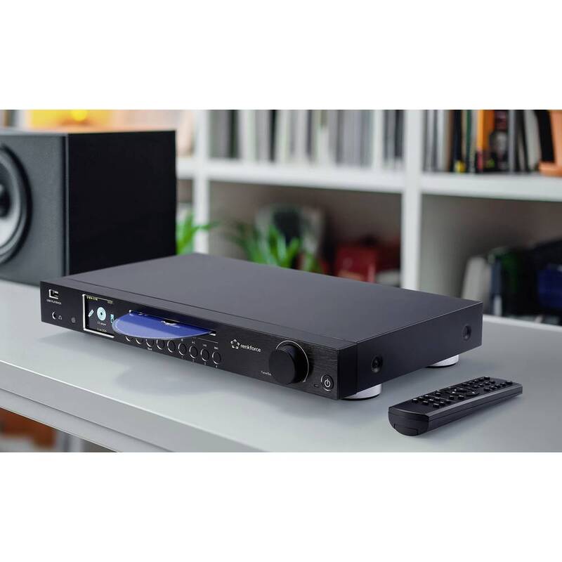 RENKFORCE Radio Empfänger RF DAB DAIR1702 Internetradio Fernbedienung WLAN CD BT - 4064161408842
