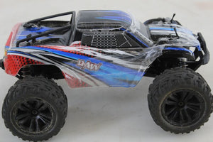 C-Ware Reely RC Modellauto Elektro Monstertruck 1:14 Allradantrieb 35 km/h Blau RtR