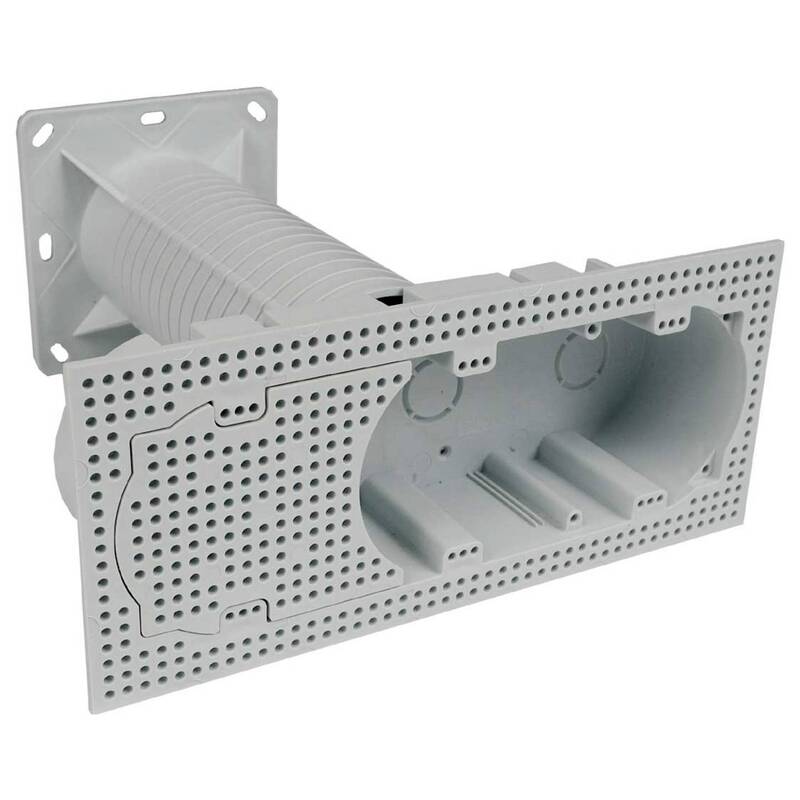 Kopos Isolier-Installationsdose Außendämmung 231x120x247mm flammwidrig 850° 1 St - 8595568910561