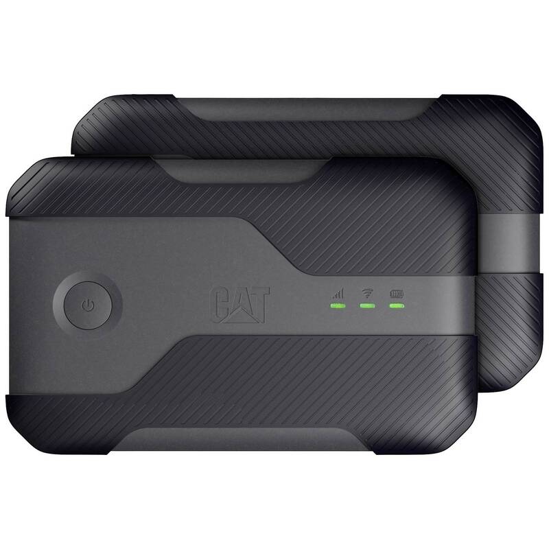 CAT Mobiler Hotspot Q10 5G WLAN Router bis 32 Geräte 5G LTE IP68 robust 5300mAh - 5060472353344