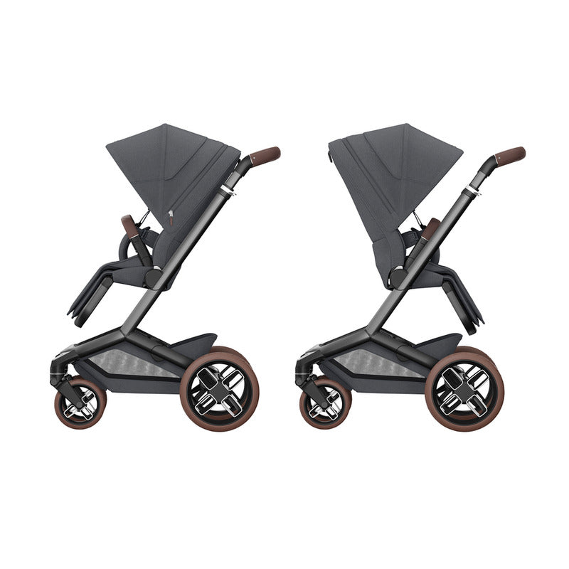 MAXI-COSI Premi Fame Gestell Twillic Graphite Kombikinderwagen Kinderwagen - 3220660008438