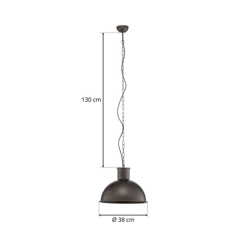 Pendelleuchte Emoti einflammig anthrazit Pendellampe Deckenlampe Lampe Leuchte - 5902553218312