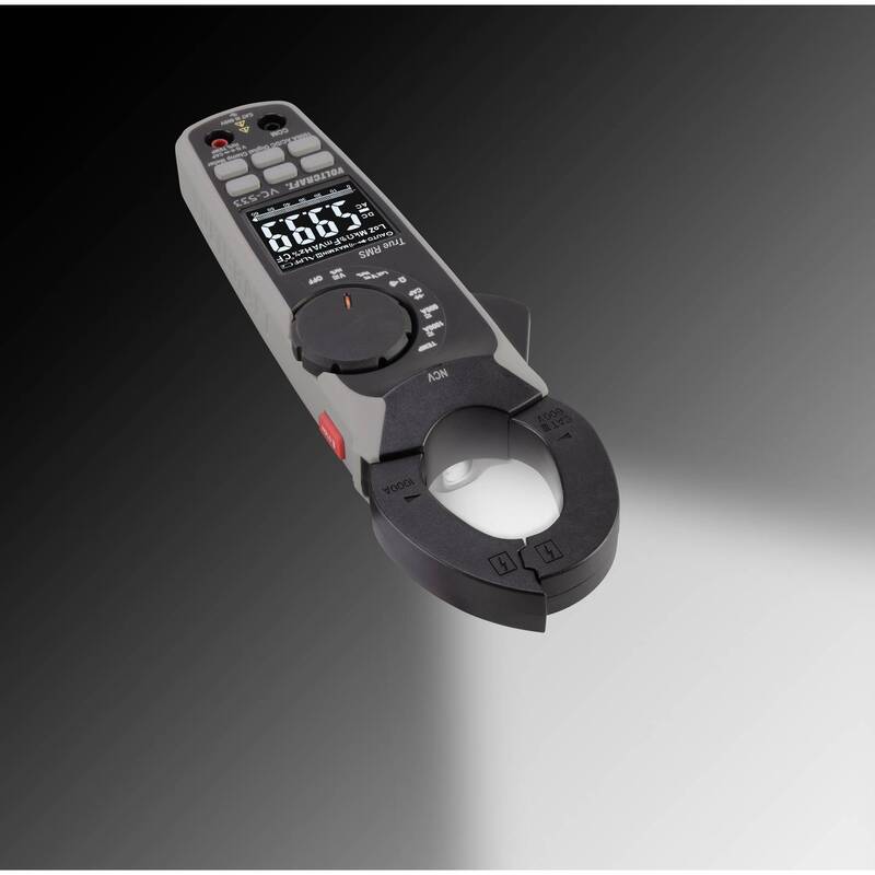 VOLTCRAFT VC-533 Stromzange  digital  CAT III 600 V Spannungsmessgerät Messgerät - 4053199547487