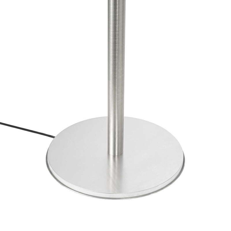 Lucande Stand-Heizstrahler Heizgerät silber 200cm IP44 mit Schukostecker 500W - 4255830918728