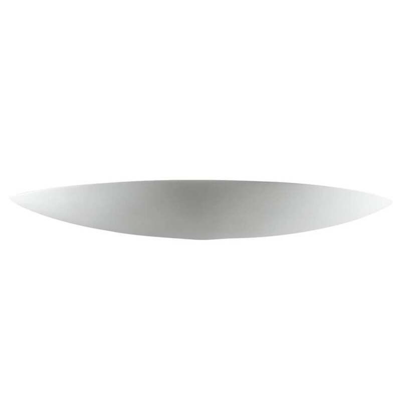 austrolux Wandleuchte Elegance LED Wandlampe bemalbar 150W dimmbar weiß 60cm - 9004673090505