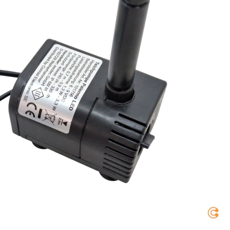 Esotec SOLARPUMPE Palermo Tauchpumpe Gartenpumpe 330l/h 0,9m Förderhöhe 6V 3W - 4260057861429