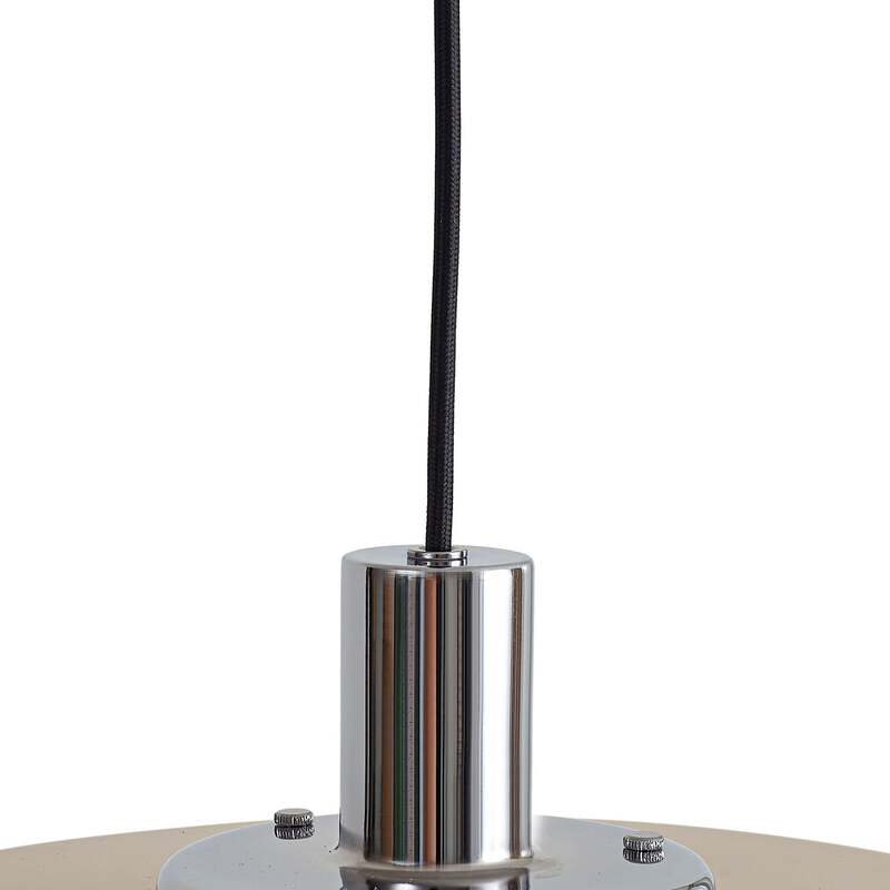 Lindby Hängeleuchte Branford LED Pendelleuchte Lampe dimmbar beige Ø35cm 80cm - 4255830903441