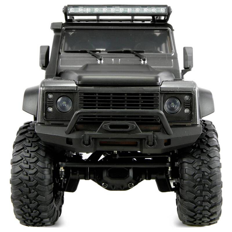 Amewi RC Fahrzeug Elektro Crawler AMXRock Mini-D90 1:16 4WD 2,4GHz Grau RTR - 4262500342783