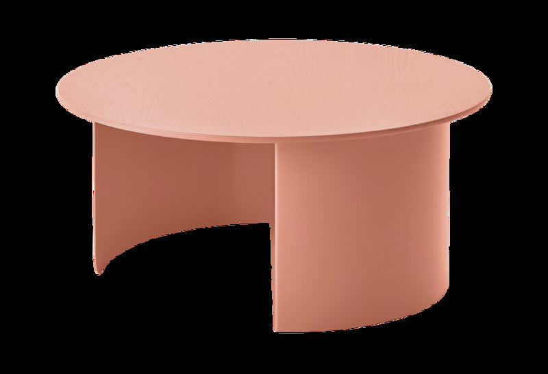 FÉST Couchtisch Tisch Plateau Terra Ø 72 cm Wohnzimmer Metallgestell Holzfurnier - 8718858016785