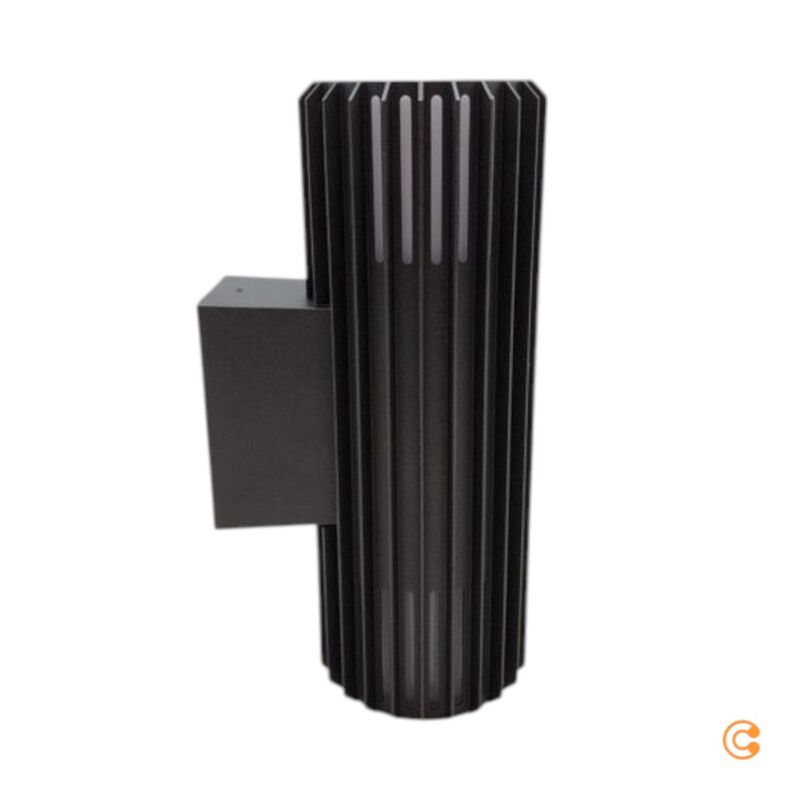 Nordlux Außenwandleuchte Aludra Double anthrazit 2-flg. LED Wandleuchte IP54 - 5704924022128
