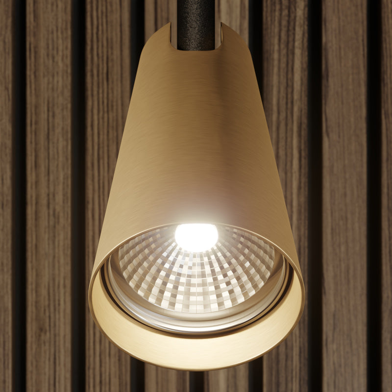 Lucande Deckenlampe Deckenleuchte Angelina LED 4-flg dimmbar messing gold - 4251096569858