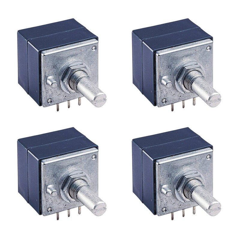 ALPS Drehpotentiometer Poti RK27112 10K Hauptbauteil staubdicht Stereo 4 STÜCK - 9900000738273