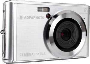 B-Ware AgfaPhoto DC5200 Digitalkamera Kamera Kompaktkamera 21.0 MPix 720p LCD Silber