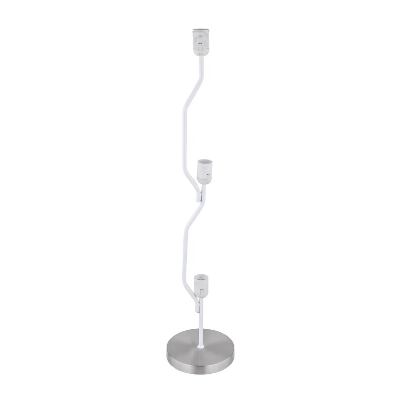 Globo Stehleuchte Ava sandfarbener Textil-Schirm Stehlampe Lampe Leuchte Spot668 - 9007371402892