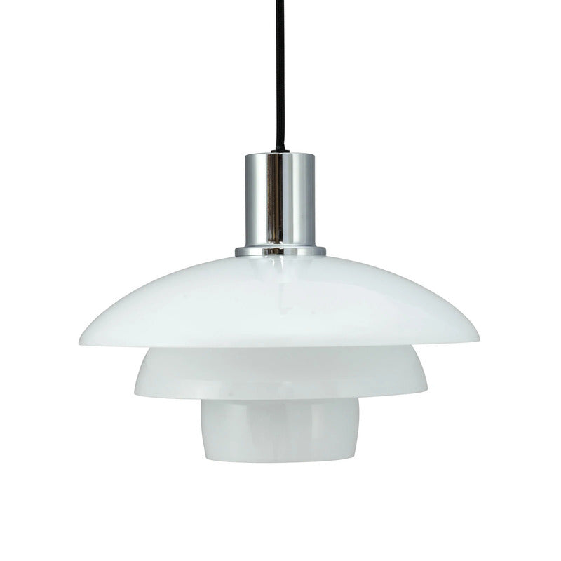 Dyberg Larsen Pendellampe Hängelampe Morph Glas weiß Glaslampe opal 28 cm - 5704709082385