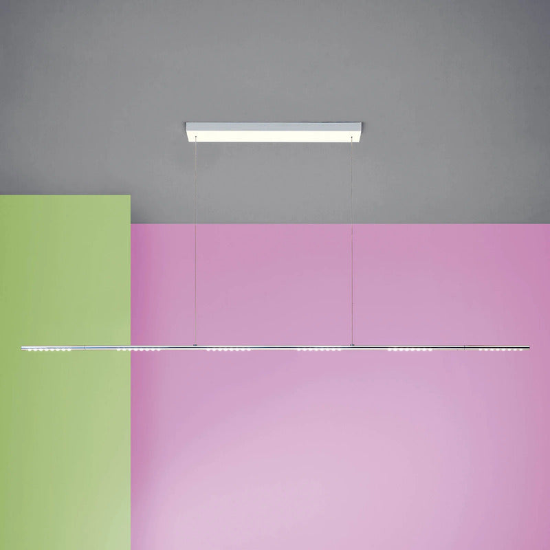 TECNOLUMEN Pendelleuchte Hängeleuchte Lampe LUM 195 chrom Stahl Designer Ulf Möl - 9030264