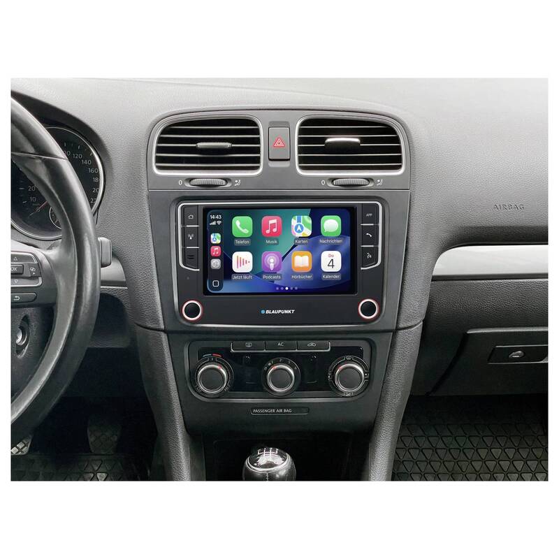 Blaupunkt Autoradio Wolfsburg 648 Android Auto Apple CarPlay DAB Tuner schwarz - 4260499854096
