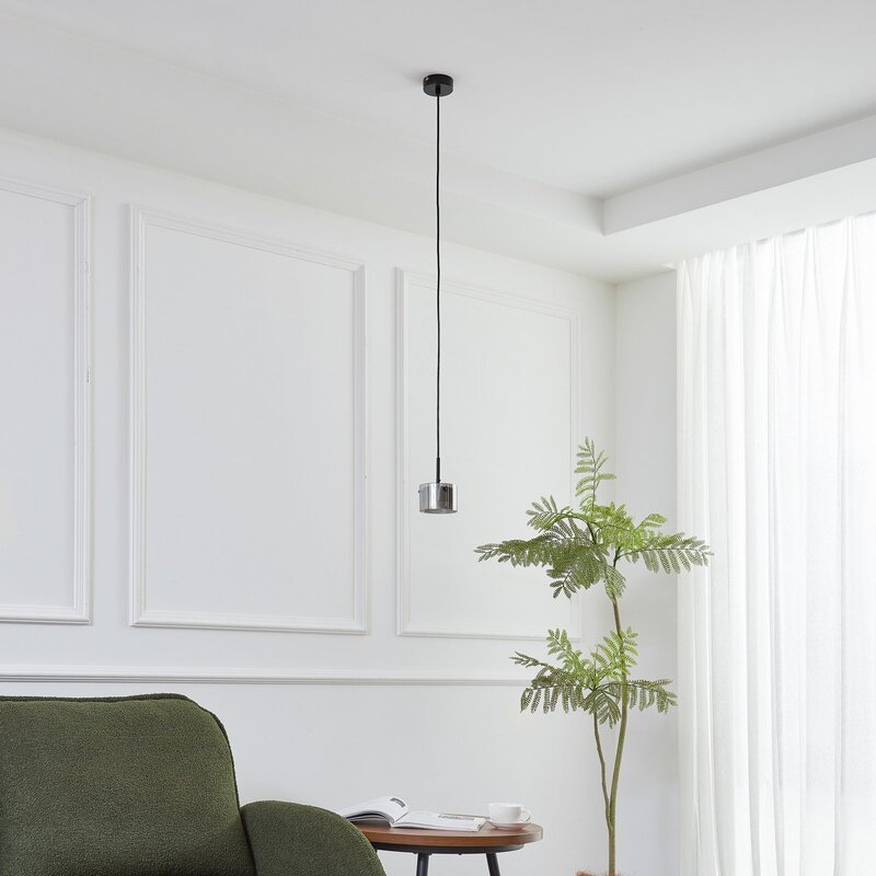 Lindby LED Hängeleuchte Pendelleuchte LED Lampe schwarz matt einflammig122 - 4251911770759