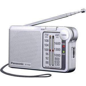 3x B-Ware Panasonic RF-P150DEG UKW Taschenradio Analog Tuner Handschlaufe Silber 3 STÜCK