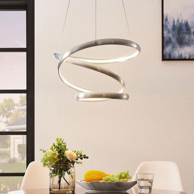 Lindby Smart Verio LED-Pendelleuchte Hängeleuchte Hängeleuchte Leuchte Höhe 27 c - 4251096575774