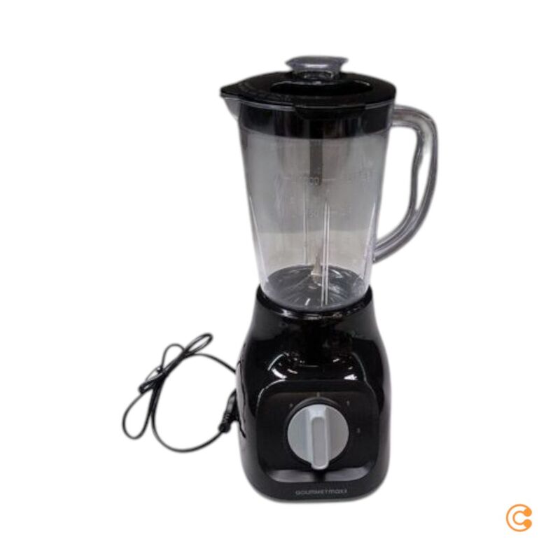GOURMETmaxx Standmixer 350W schwarz 1L 2 Geschwindigkeitsstufen Edelstahlklingen - 4067522008118
