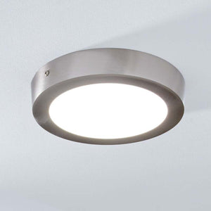B-Ware EGLO Connect Deckenlampe Fueva-C Lampe LED Rund Nickel Smart Fernbedienung RGB