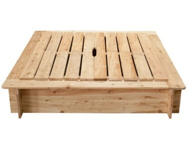 Andrewex Sandkasten Fichtenholz 120x120cm Spielplatz Garten Spielzeug Kinder - 5907051042544