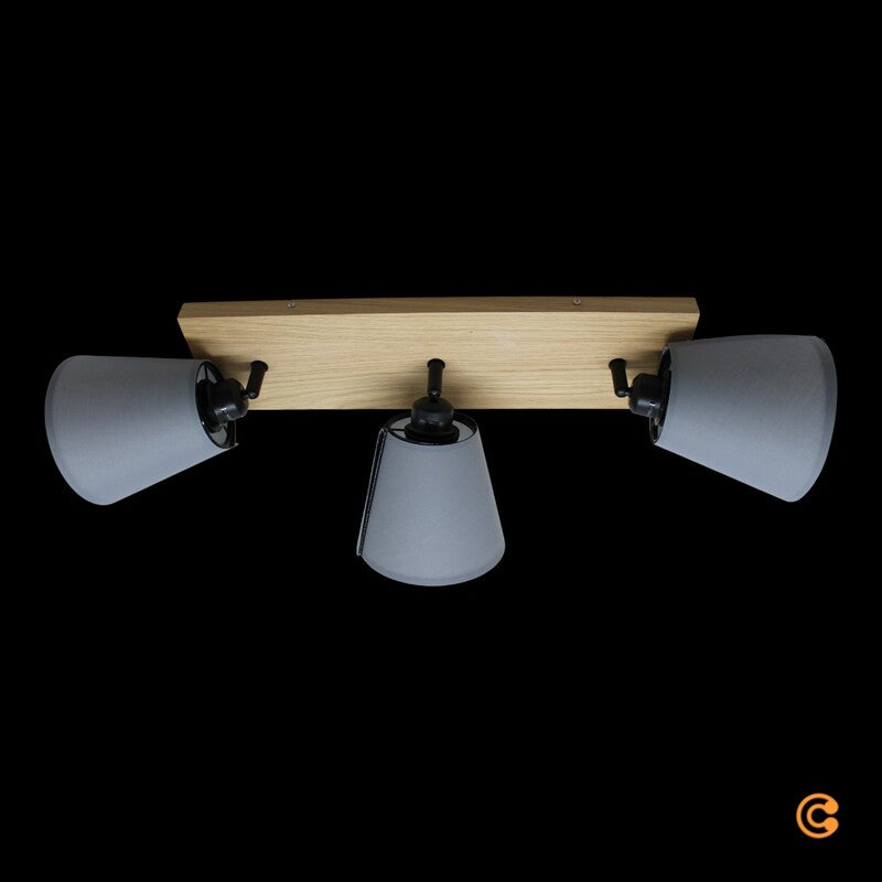 JUST LIGHT Green Michel Deckenstrahler Strahler Wohnzimmerlampe dreiflammig E27 - 4043689995041