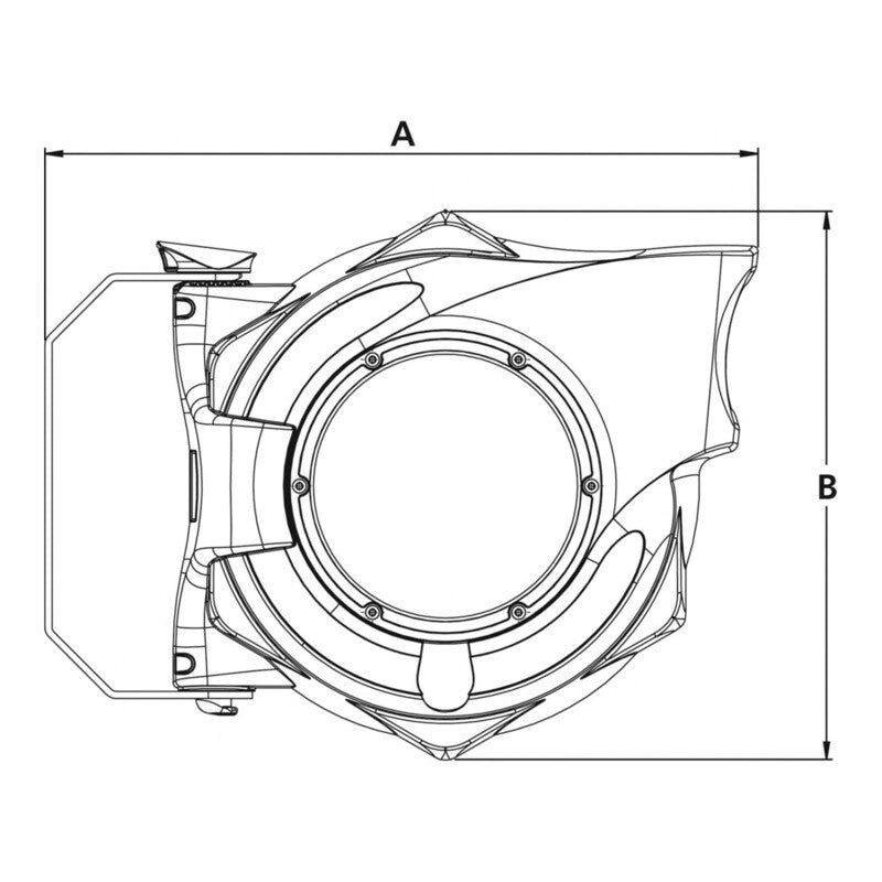 Riegler Elektro-Kabelaufroller Gummi H07RN-F 3x1,5mm² 240V 10A 17m Kabeltrommel - 4047322658959