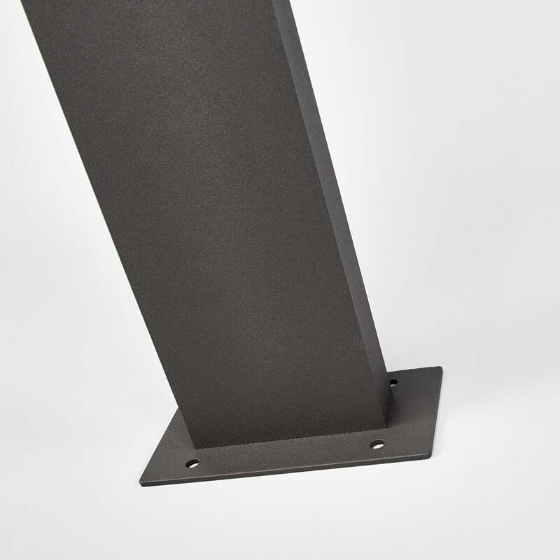 Lucande Wegeleuchte Gartenlampe Timm LED Pollerleuchte anthrazit 60cm IP54 440lm - 6291106557176