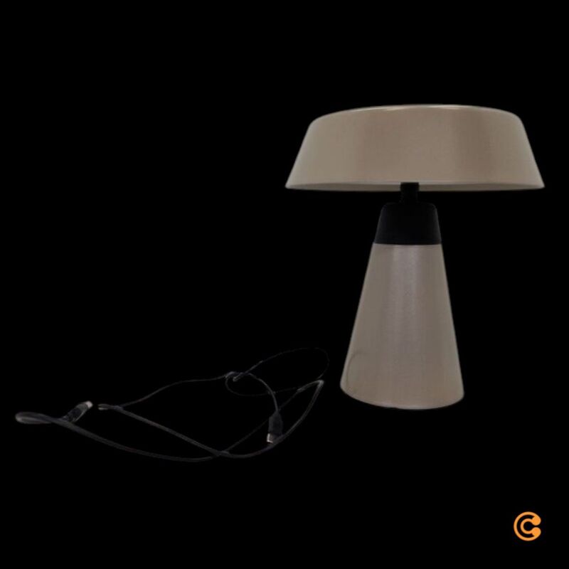 Paulmann Tischlampe Lirox LED dimmbar Touchdimmer beige schwarz 20cm IP44 - 4000870770610