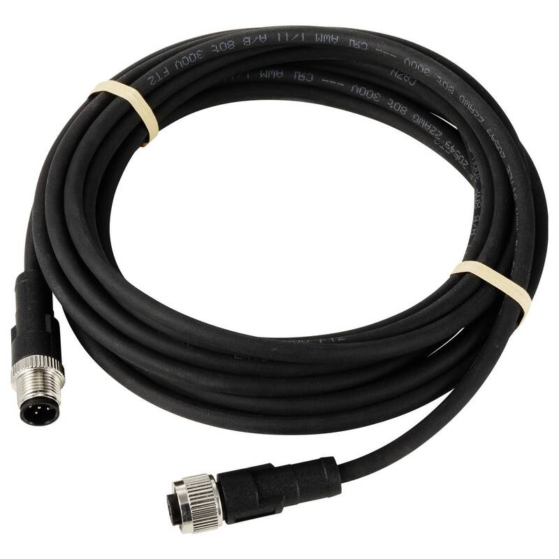 TRU COMPONENTS Sensorleitung Verlängerung Kabelleitung M12 Stecker 5m 2 STÜCK - 4064161332079