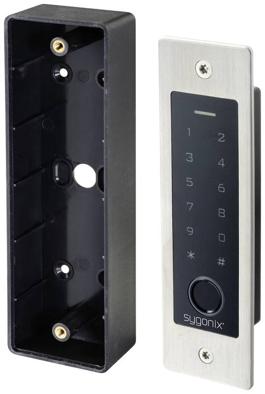 Sygonix SY-5231014 Fingerprint/RFID Zugangssystem Unterputz DEFEKTWARE - 4064161224473