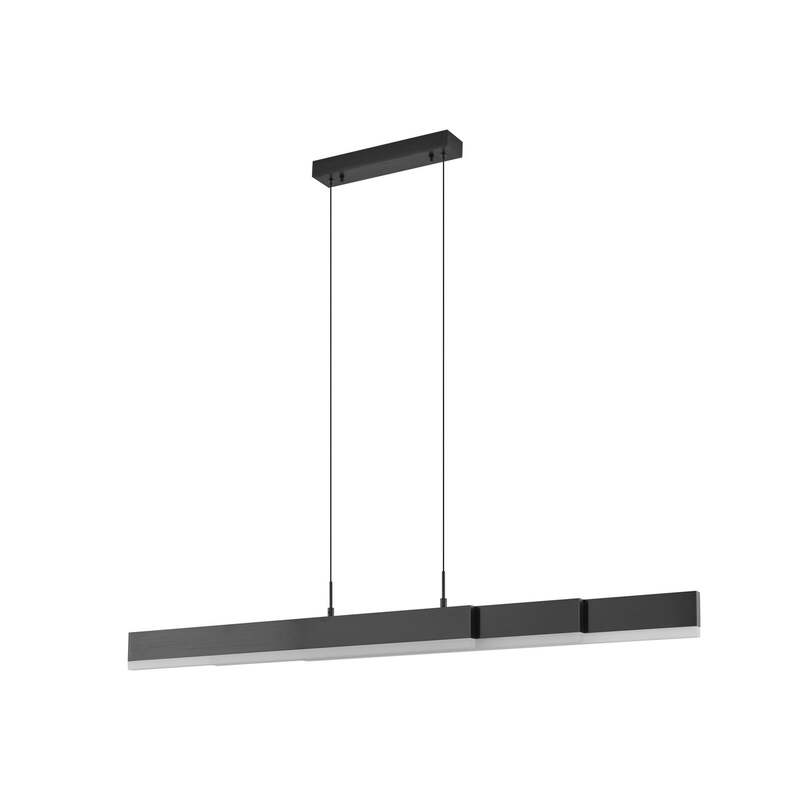 Lucande LED Hängeleuchte Pendelleuchte Torven schwarz CCT ausziehbar - 4255830903618