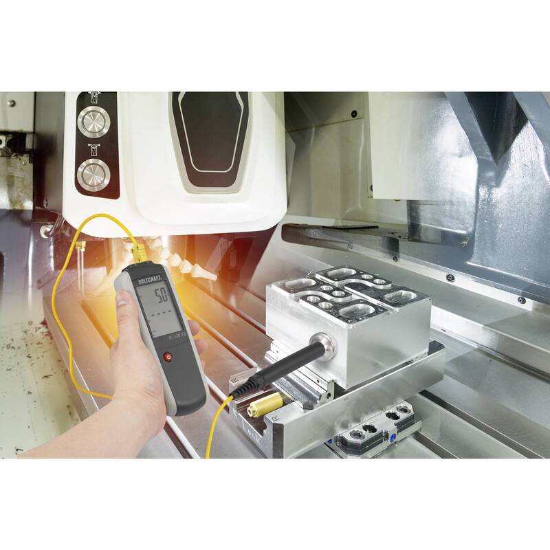 VOLTCRAFT TP-302 Oberflächenfühler Thermometer Fühler-Typ K magnetisch - 4053199525300