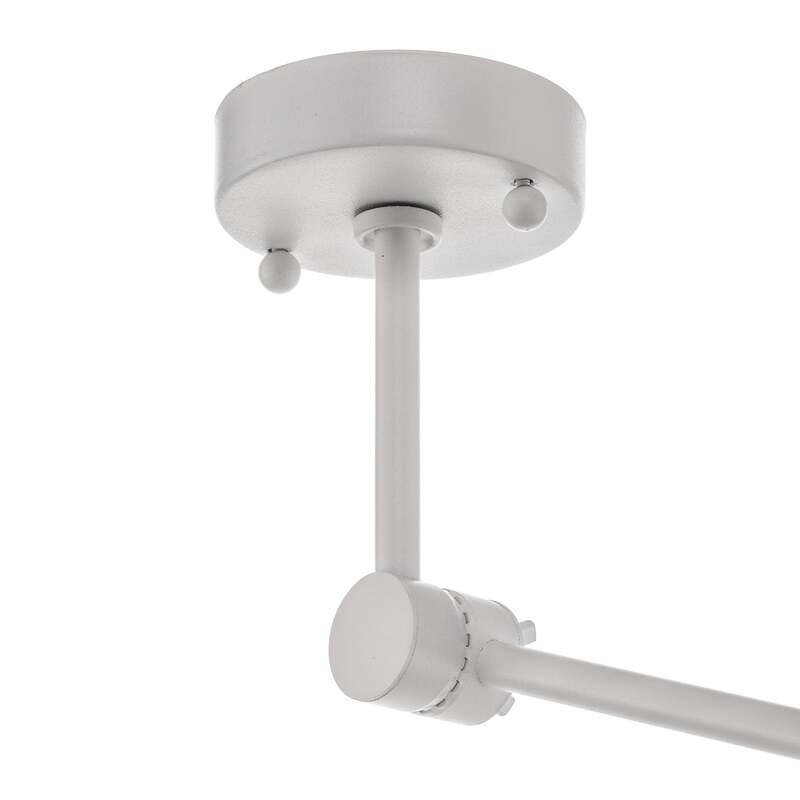 Euluna Deckenlampe 808 Deckenlampe Lampe Leuchte verstellbar 1-flammig weiß - 5904798637187