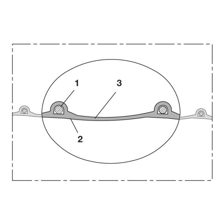 Norres Polyurethanschlauch Rohr Absaugschlauch antistatisch 25mm 10m PROTAPE - 4049645384546